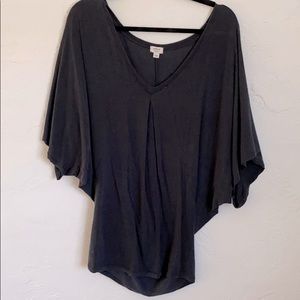 Charcoal gray top